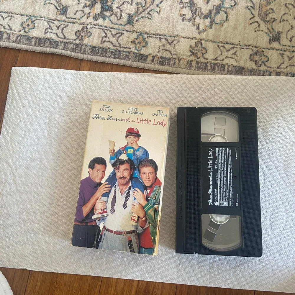 Touchstone Crystal VHS Tape - Black and White
